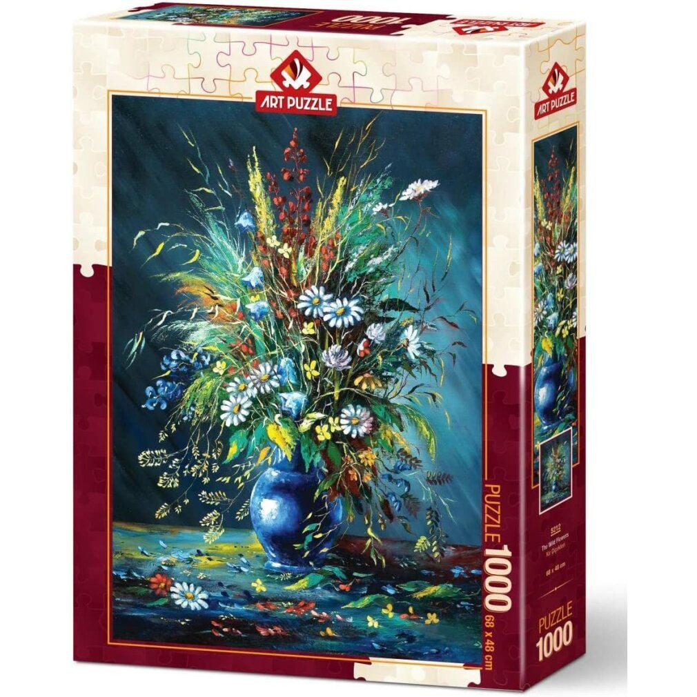 ART PUZZLE Puzzle Puzzle Wiese Blume 1000 Teile, Puzzleteile