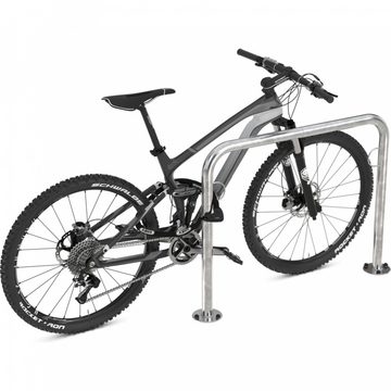 König Werbeanlagen Fahrradständer Fahrradanlehnsystem Trust 10 - Fahrradständer für 2 Fahrräder zum Einb