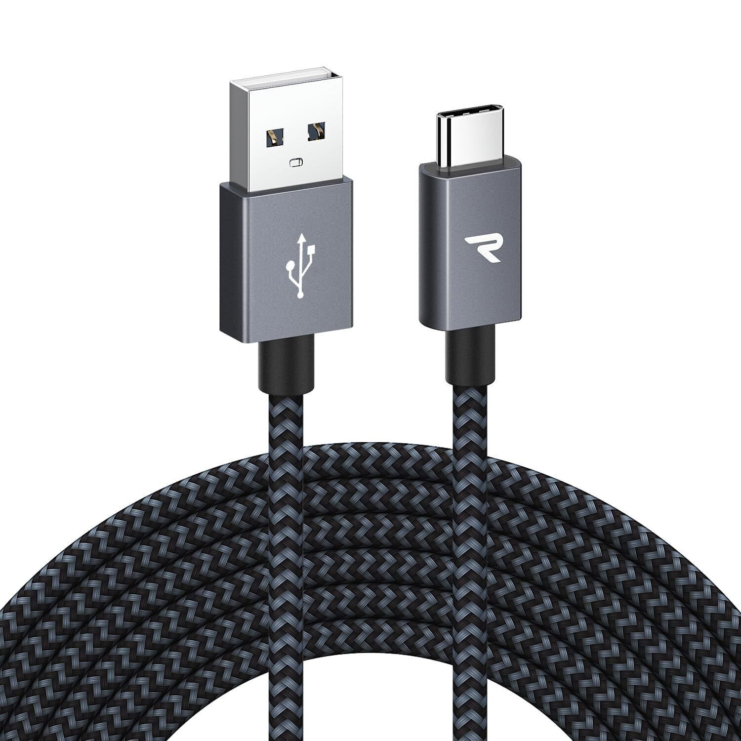 neue dawn 3m USB C Ladekabel für iPhone 15 pro max/15 pro/15 Samsung S24 S23 S22 Smartphone-Kabel, (300 cm)
