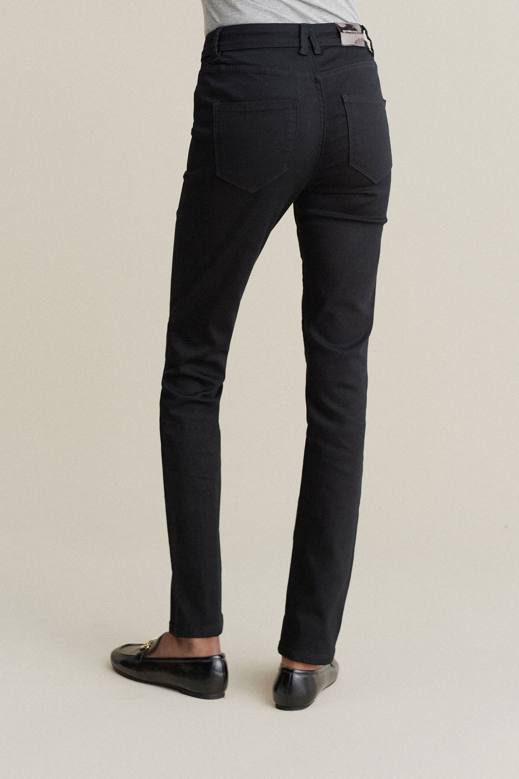 Slim Slim-fit-Jeans Power-Stretch-Jeans Fit Next Black (1-tlg)