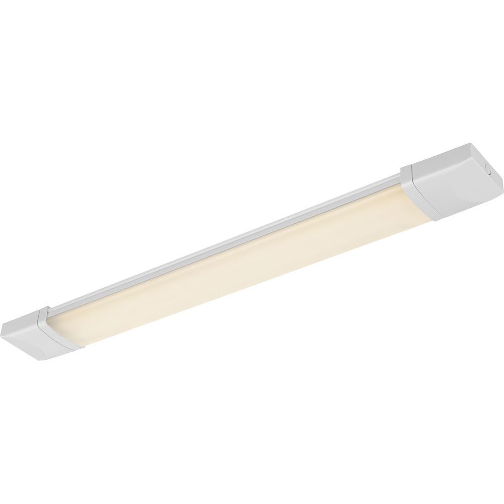 GLOBO LIGHTING LED Unterbauleuchte, LED-Leuchtmittel fest verbaut, Neutralweiß, LED Unterbauleuchte Küchenlampe Kunststoff weiß IP65 4000K L 63,2 cm