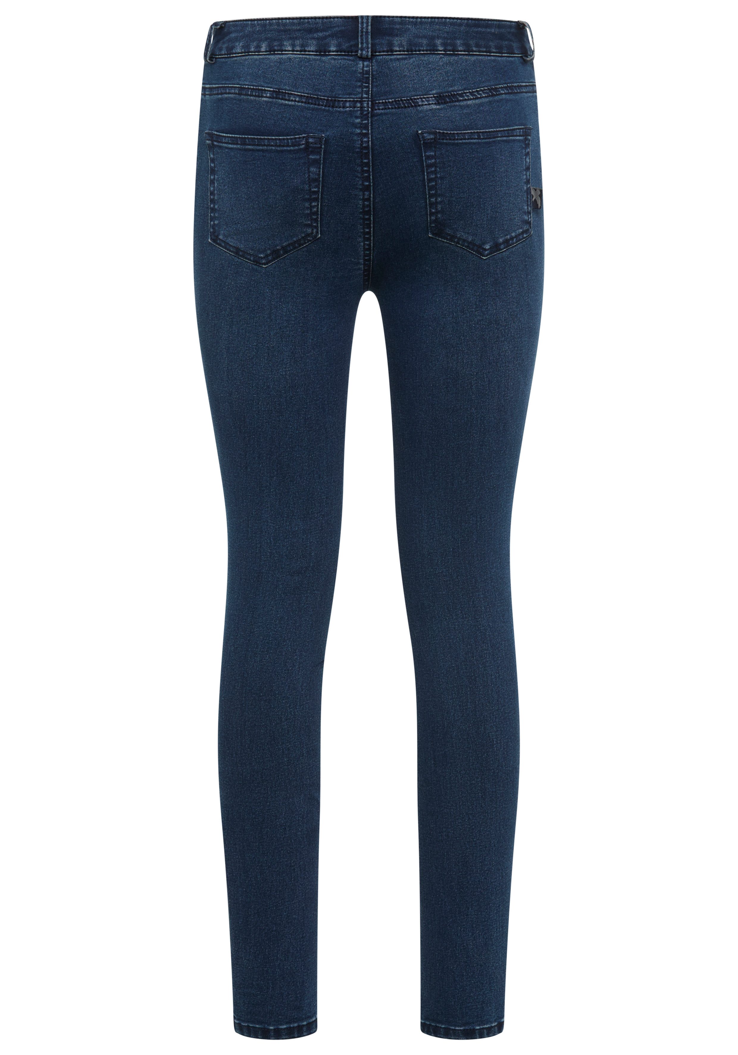 Arizona Skinny-fit-Jeans Ultra Stretch extra-eng geschnittene Beinform, modische Used-Waschung – Bild 5 von 5