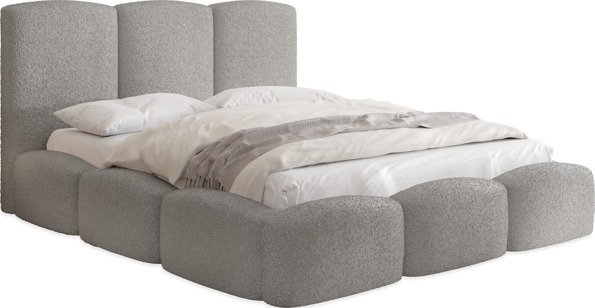 WFL GROUP Polsterbett Harmony (Modernes Polsterbett günstig online kaufen