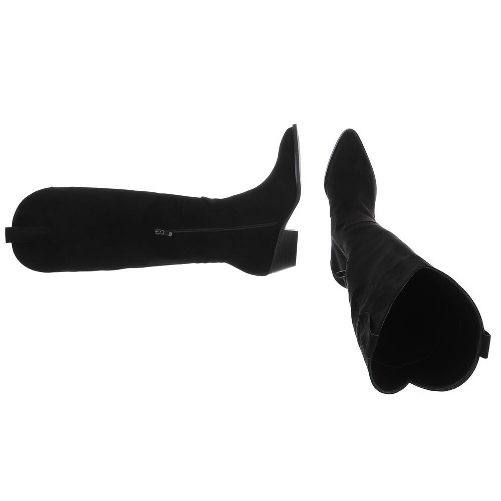 Ital-Design Elegante Damenstiefel mit hohem Schaft und Komfort Westernstief günstig online kaufen