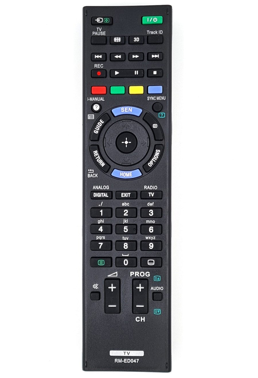 Alltro Ersatz Fernbedienung für SONY RM-ED047 / RMED047 TV Fernbedienung