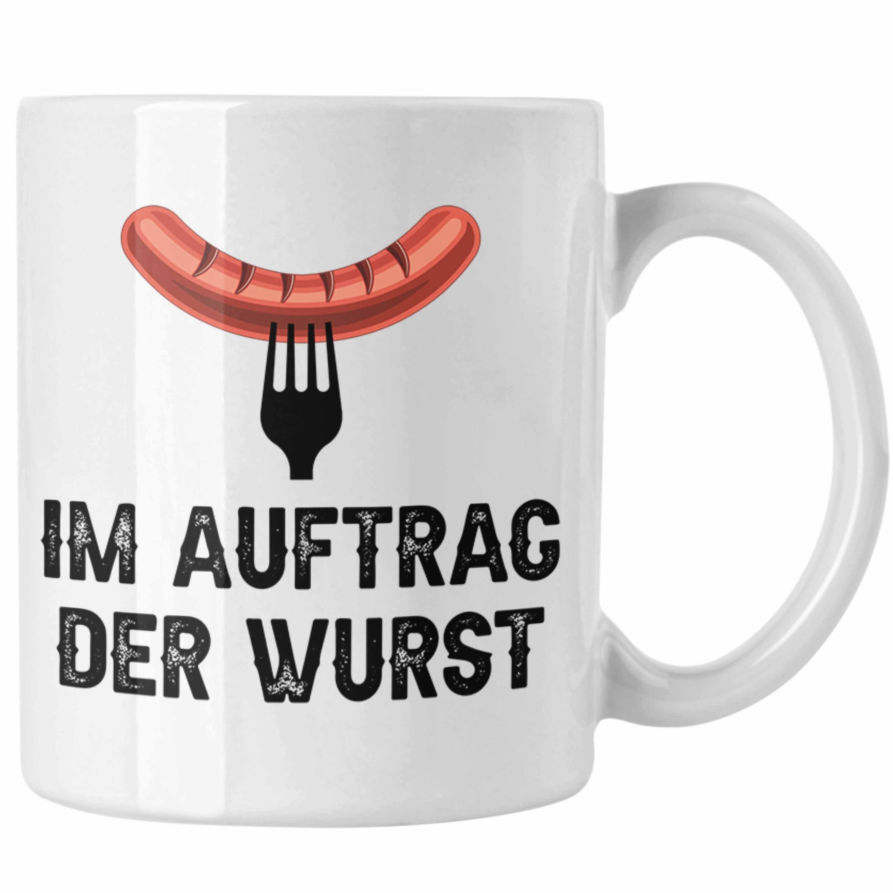 Vater Tasse Tasse Geschenkidee Grillen Weiss Geschenk Trendation Trendation Steak Grillen - Männer BBQ Liebhaber