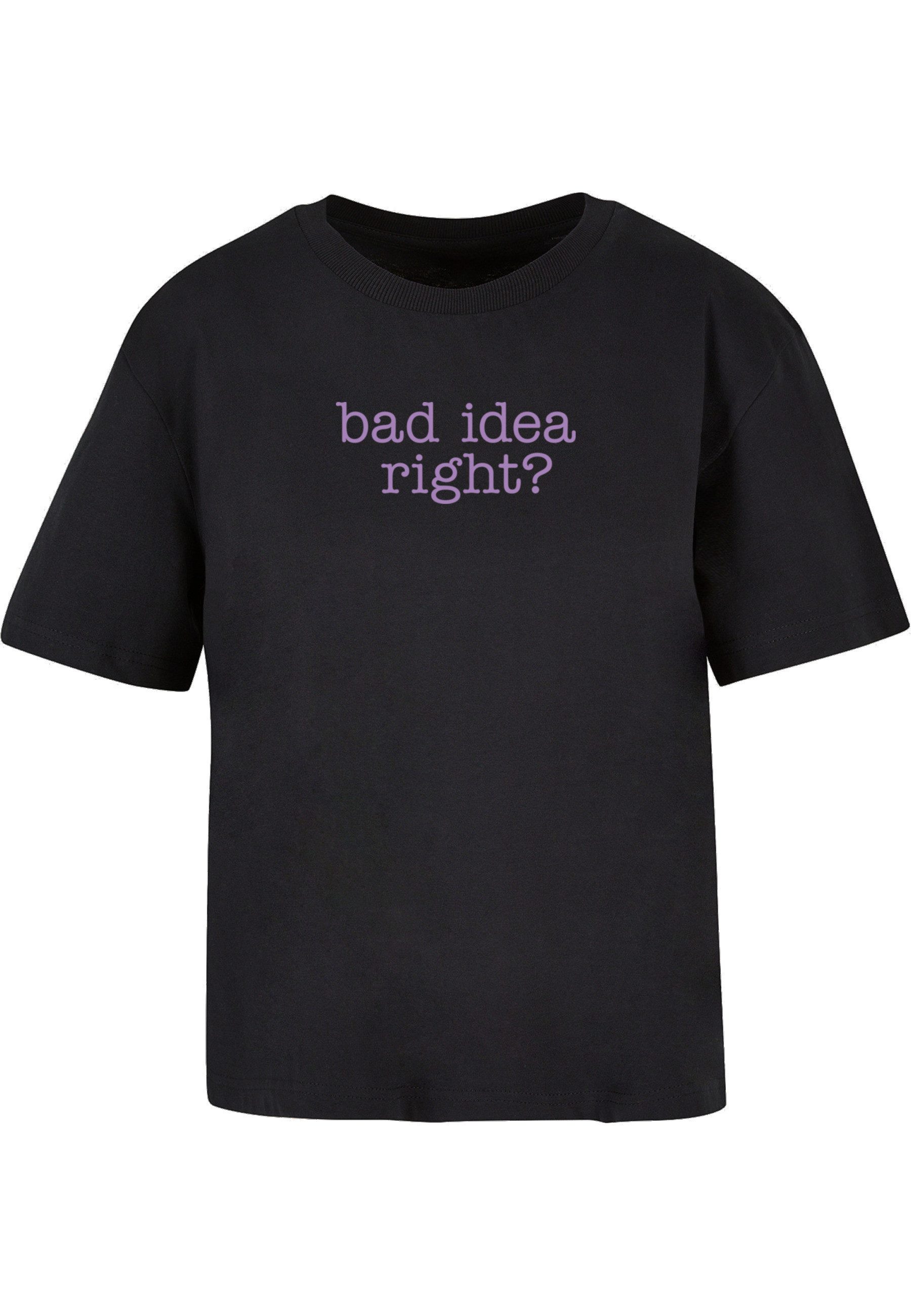 T-Shirt Miss Tee Bad Idea Tee
