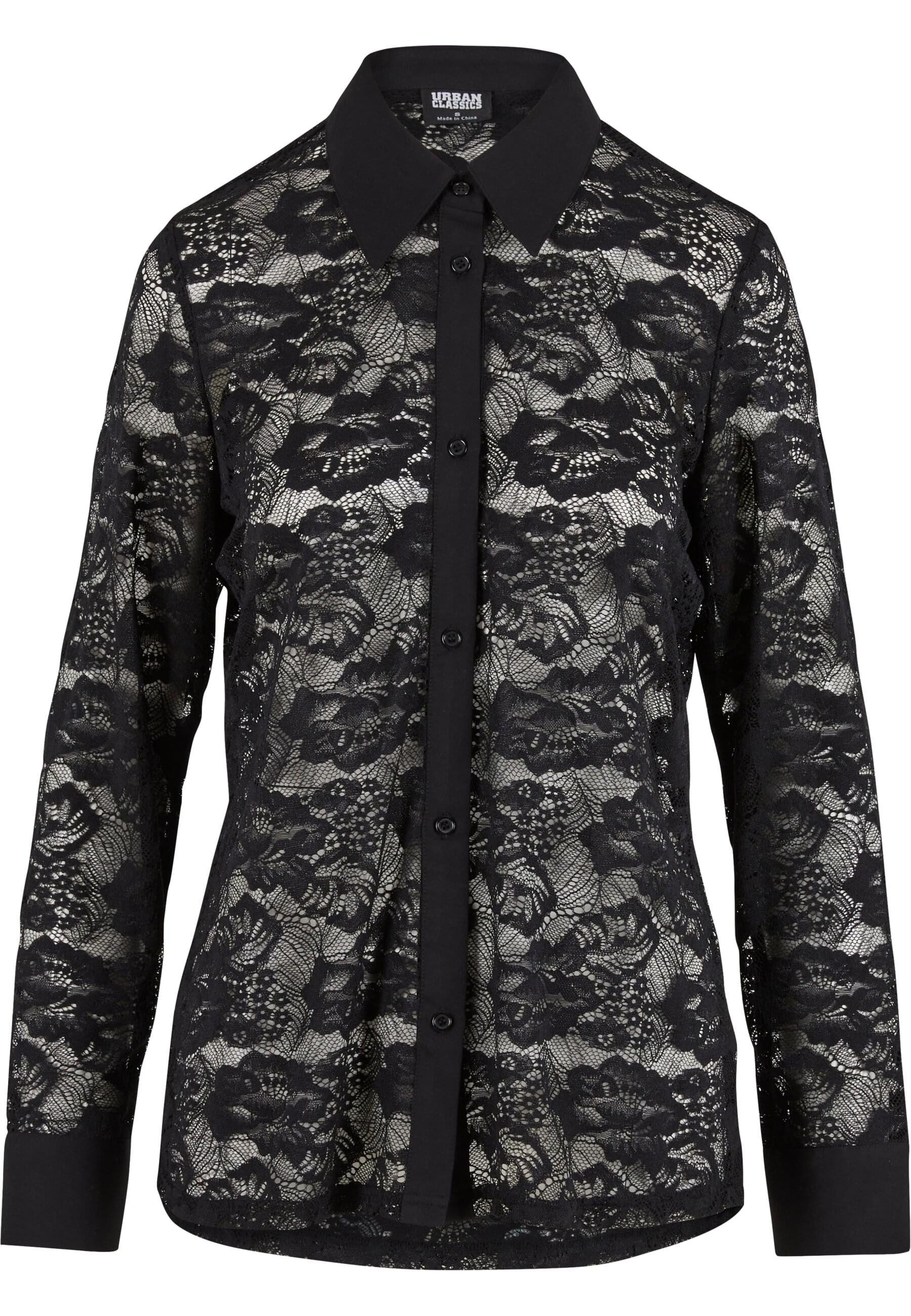 Klassische Bluse Urban Classics Ladies Lace Blouse