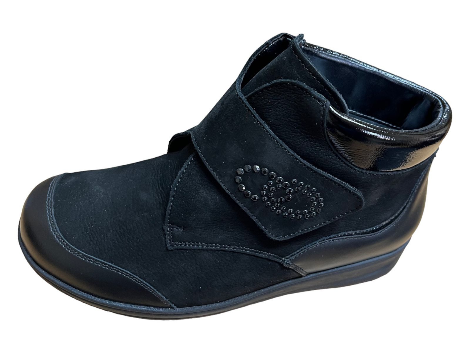 Waldläufer Waldläufer Damen Stiefelette Mimi 812815-304-001 schwarz Stiefelette