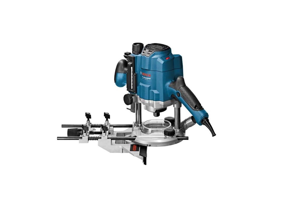 Bosch Professional Oberfräse GOF 1250 CE, (Set, 6-tlg), inkl. L-BOXX und Zubehörset