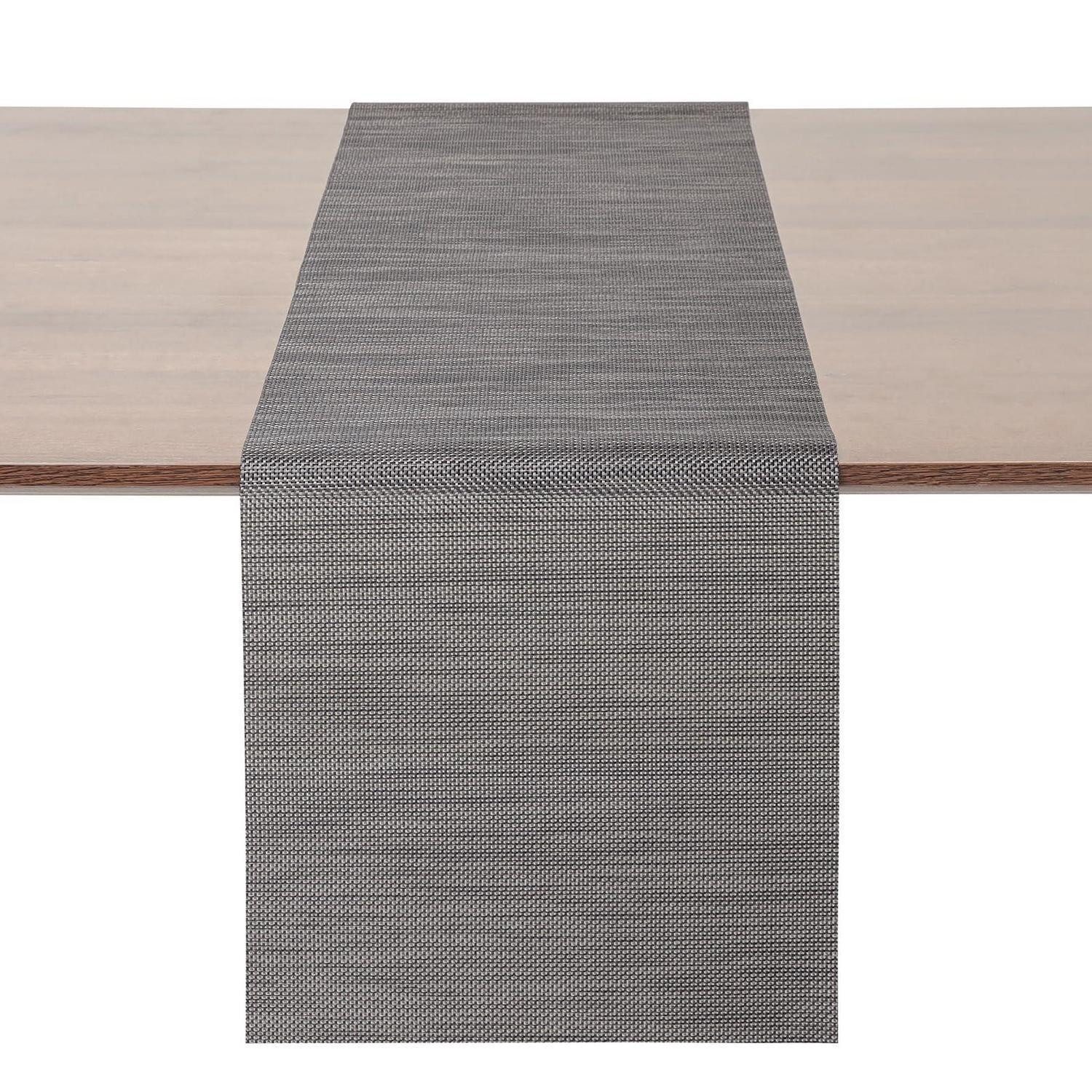 LuxusKollektion Tischläufer Tischläufer Modern abwaschbar 30x183cm dunkelbraun (1-tlg)