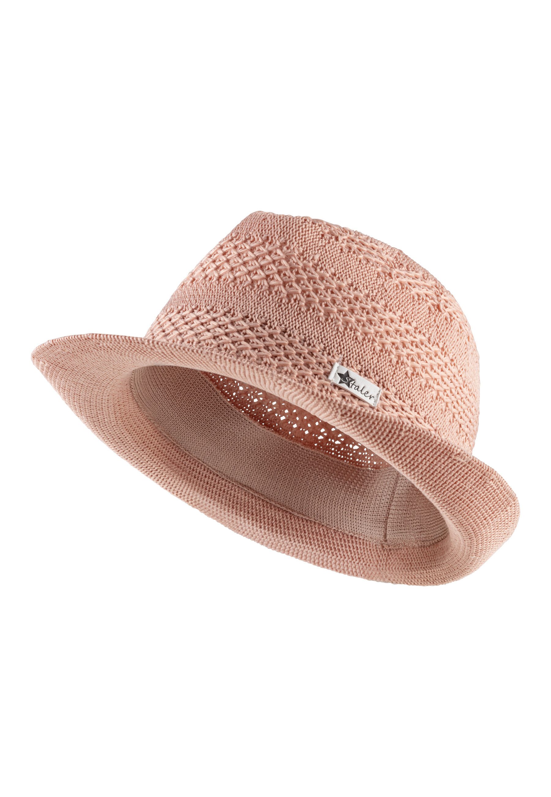 Sterntaler® Schlupfmütze Strohhut Soft (1-St) Sonnenhut aus Polyester. Ideal für warme Frühlings- und Sommertage