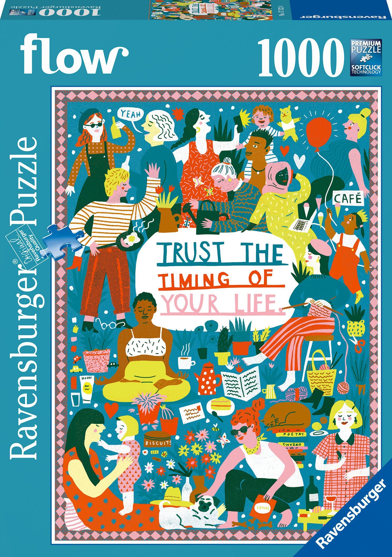 Ravensburger Puzzle Trust Timing of your Life, 1000 Puzzleteile, Made in Germany, FSC® - schützt Wald - weltweit