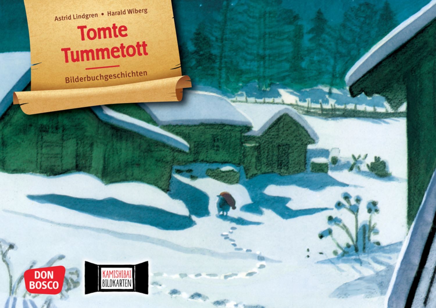 Tomte Tummetott. Kamishibai Bildkartenset Astrid Lindgrens Weihnachtsb / Astrid Lindgren