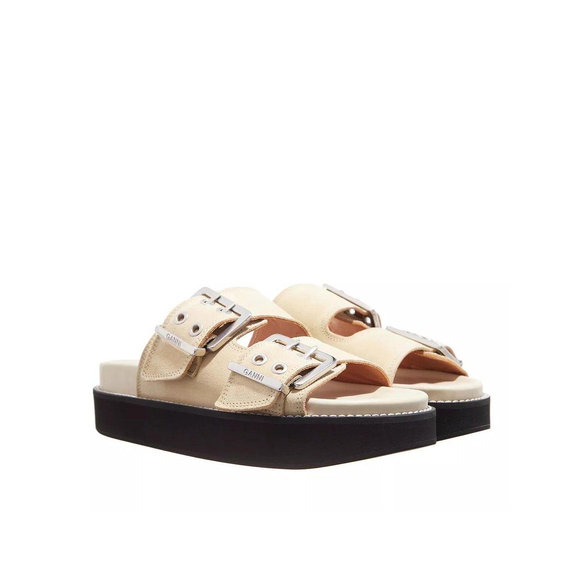 GANNI beige Pantolette (1-tlg) | Pantoletten