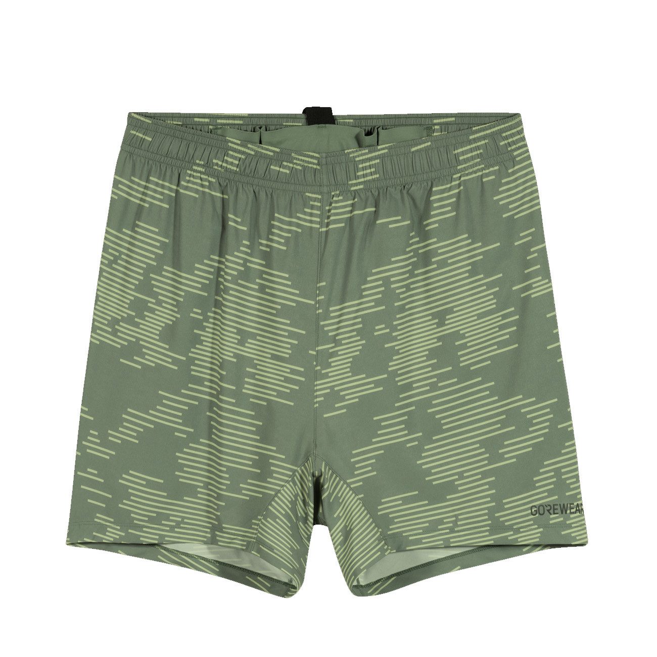 GORE® Wear Laufhose Gore Wear Concurve 5" Electro Shorts Herren Slate Green Spring Green