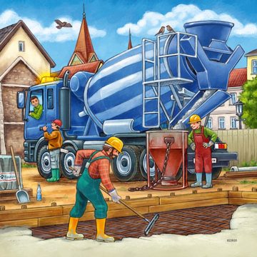 Ravensburger Puzzle Ravensburger Kinderpuzzle - 09226 Große Baufahrzeuge - Puzzle für..., 49 Puzzleteile