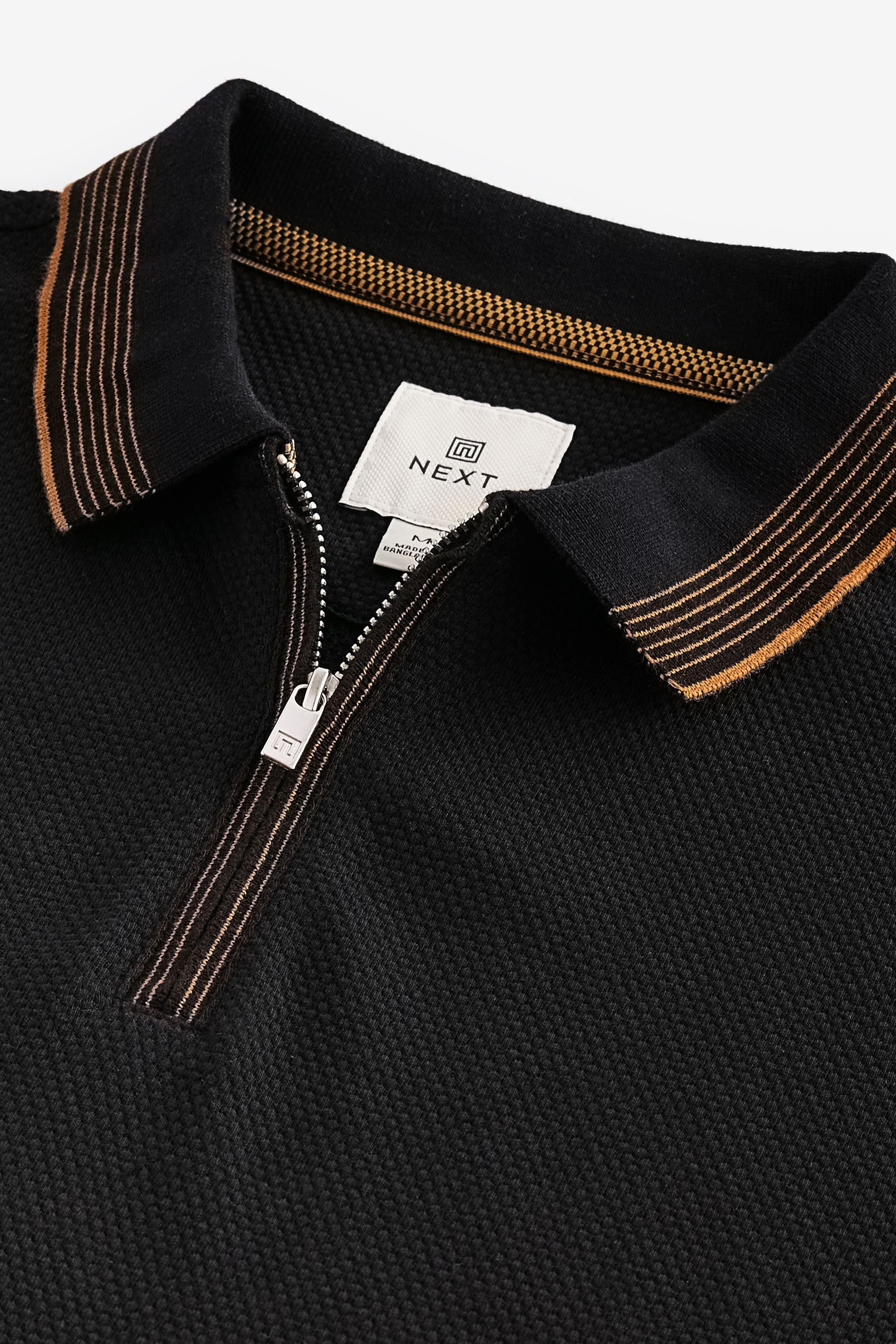 Next Poloshirt Strukturiertes Polo-Shirt (1-tlg) günstig online kaufen