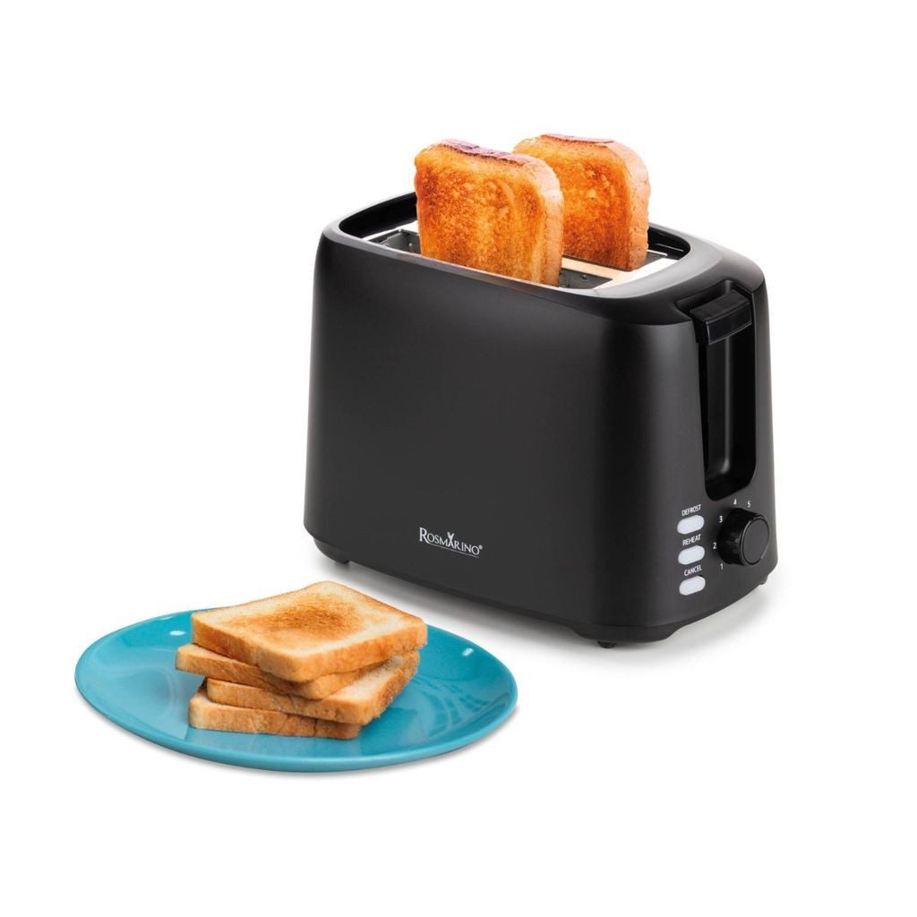 Toaster Brotröster – 7 Röststufen, Aufwärmen, Auftauen, Schnellstopp