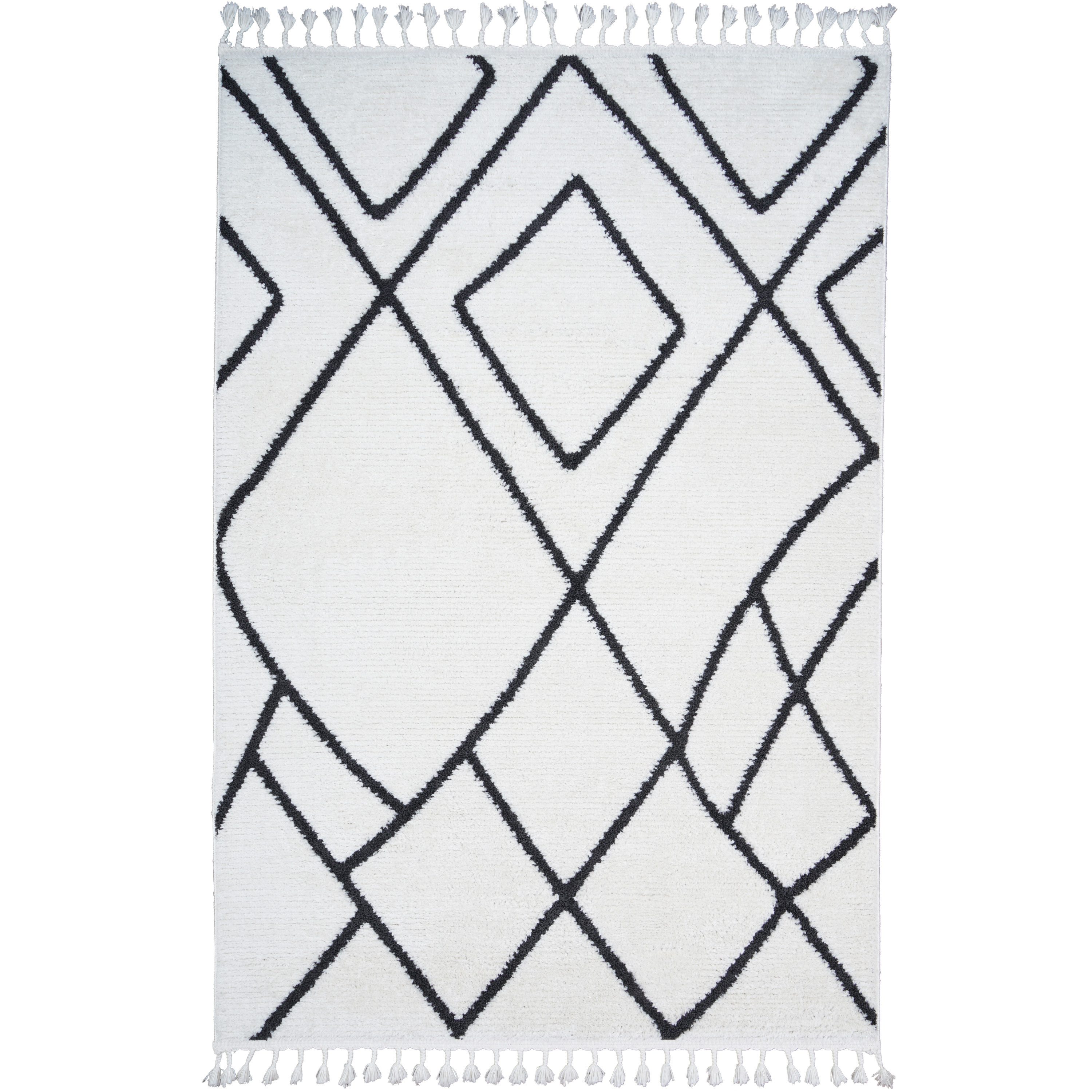 Consilio Concept Designteppich BERBER Teppich Wohnzimmer ivory creme weiß k günstig online kaufen