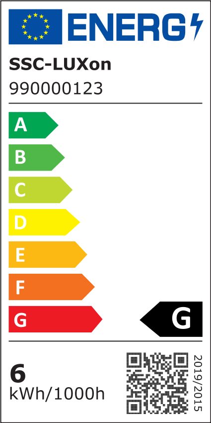 Energieeffizienzklasse: 