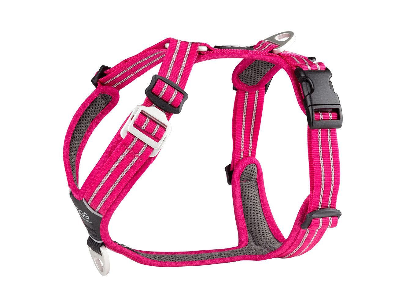 Dog Copenhagen Hunde-Geschirr Dog Copenhagen Walk Harness (Air) Wild Rose XL
