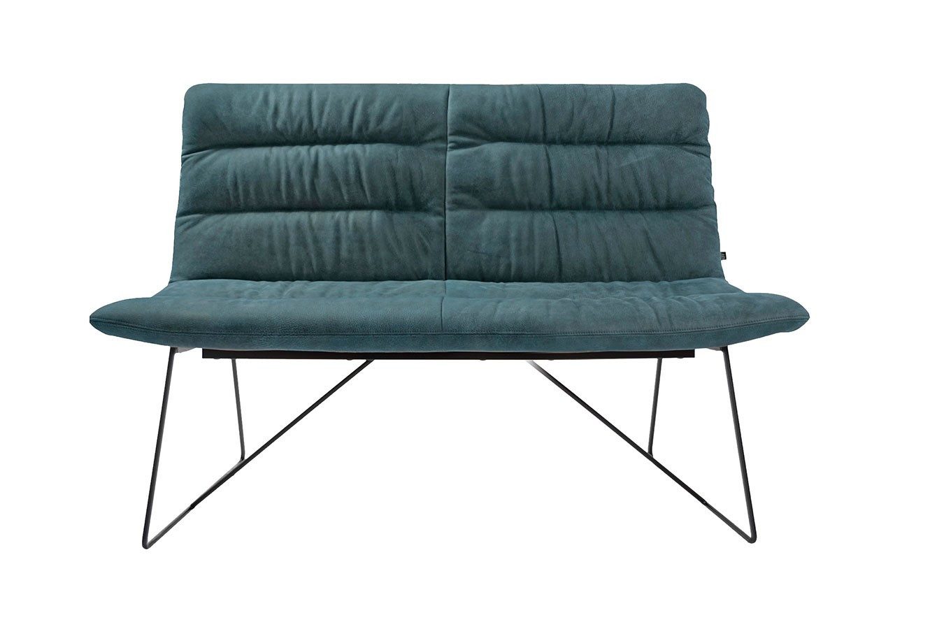 KFF Sitzbank Bank Arva Light 2-Sitzer Stoff blau