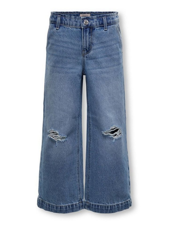 KIDS ONLY Weite Jeans Comet (1-tlg) Cut-Outs, Seitliche Eingrifftaschen