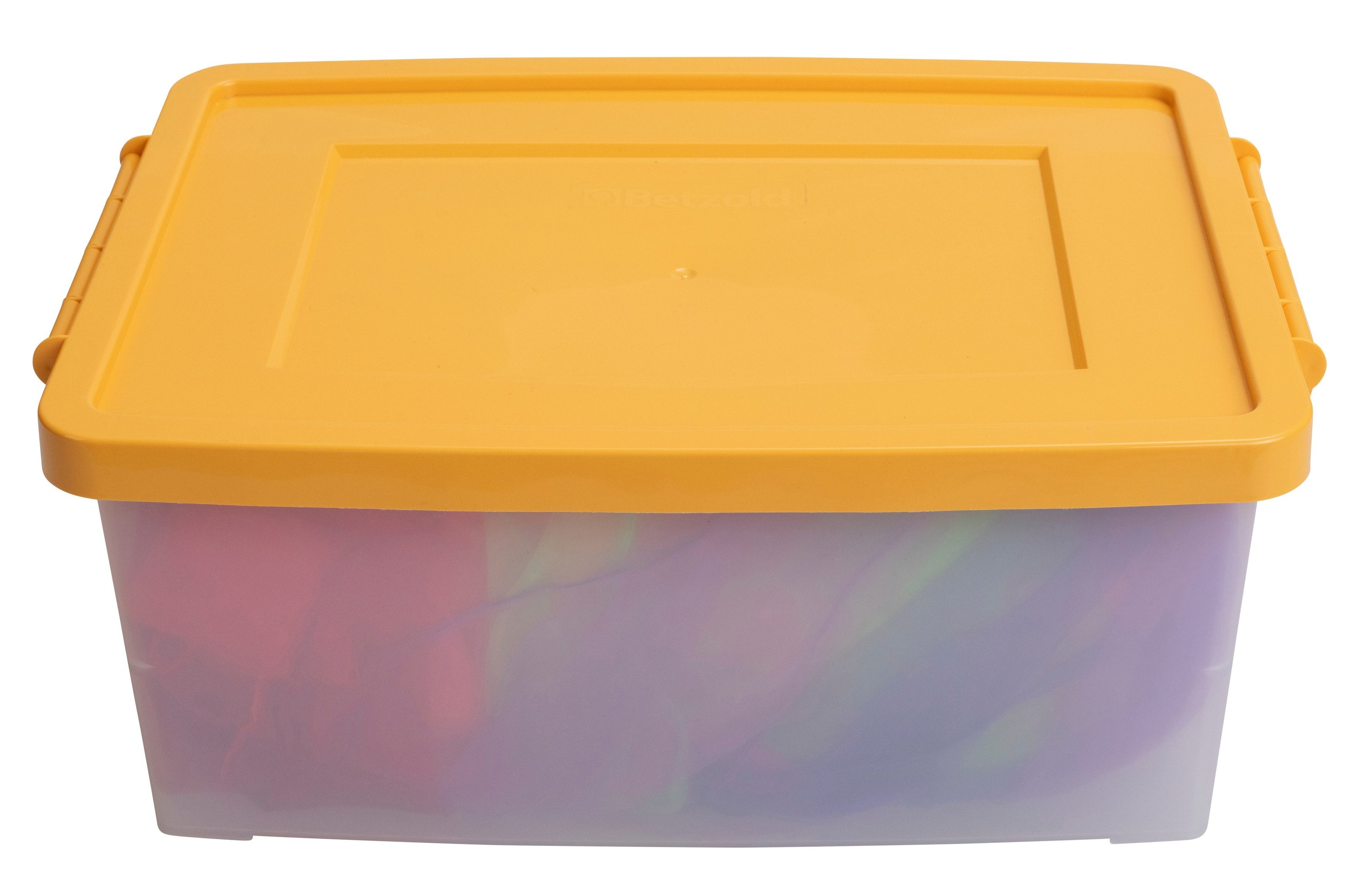 Betzold Aufbewahrungsbox Aufbewahrungsbox, 16 x 39,5 x 27,5 cm, weiß-transparent, treeNside