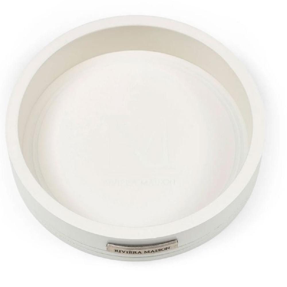 Tablett Tablett Classic Monogram Mini Tray Round