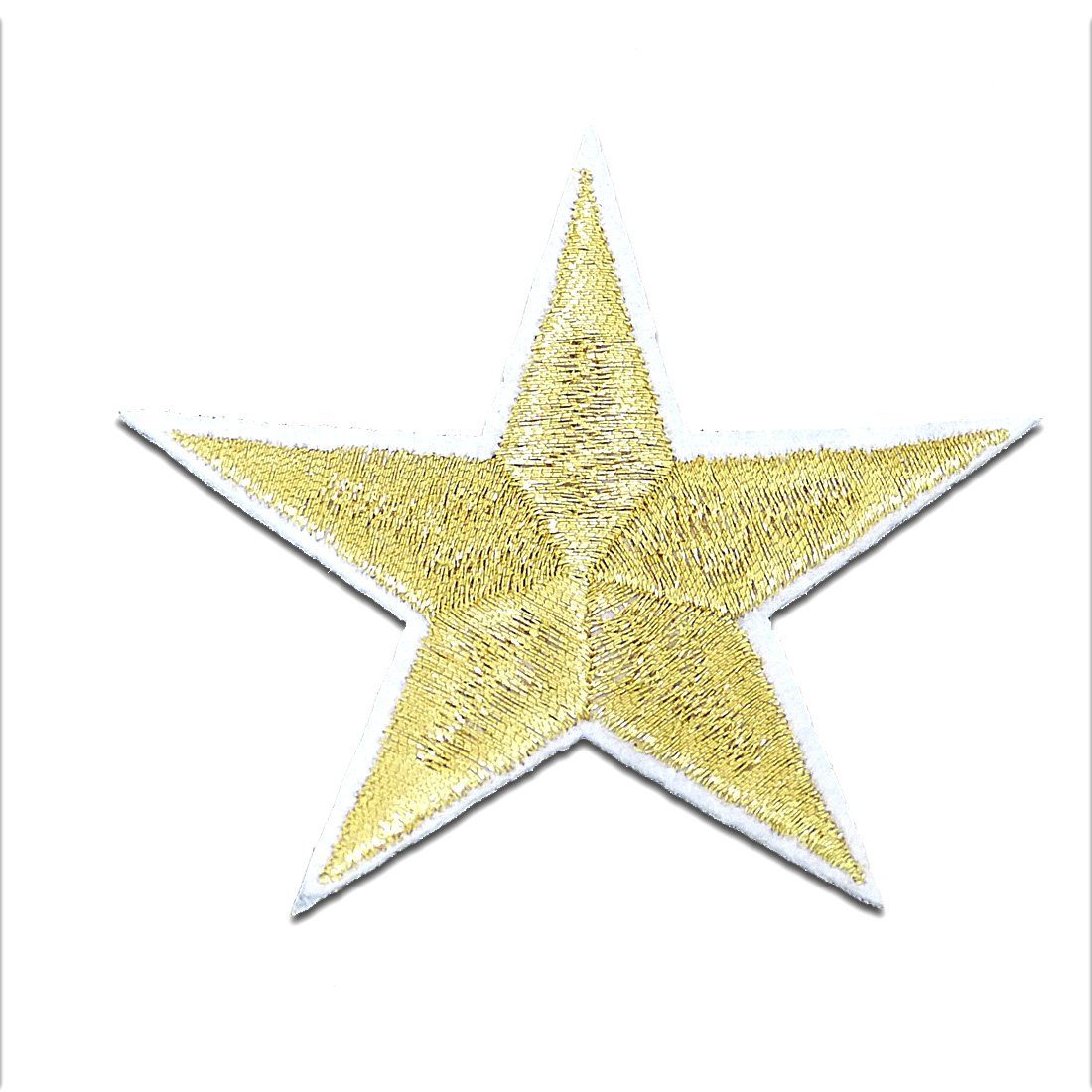 Catch the Patch Aufnäher Bügelbild, Aufbügler, Applikationen, Patches, Flicken, zum aufbügeln, Polyester, Stern - Größe: 6,6 x 7,2 cm