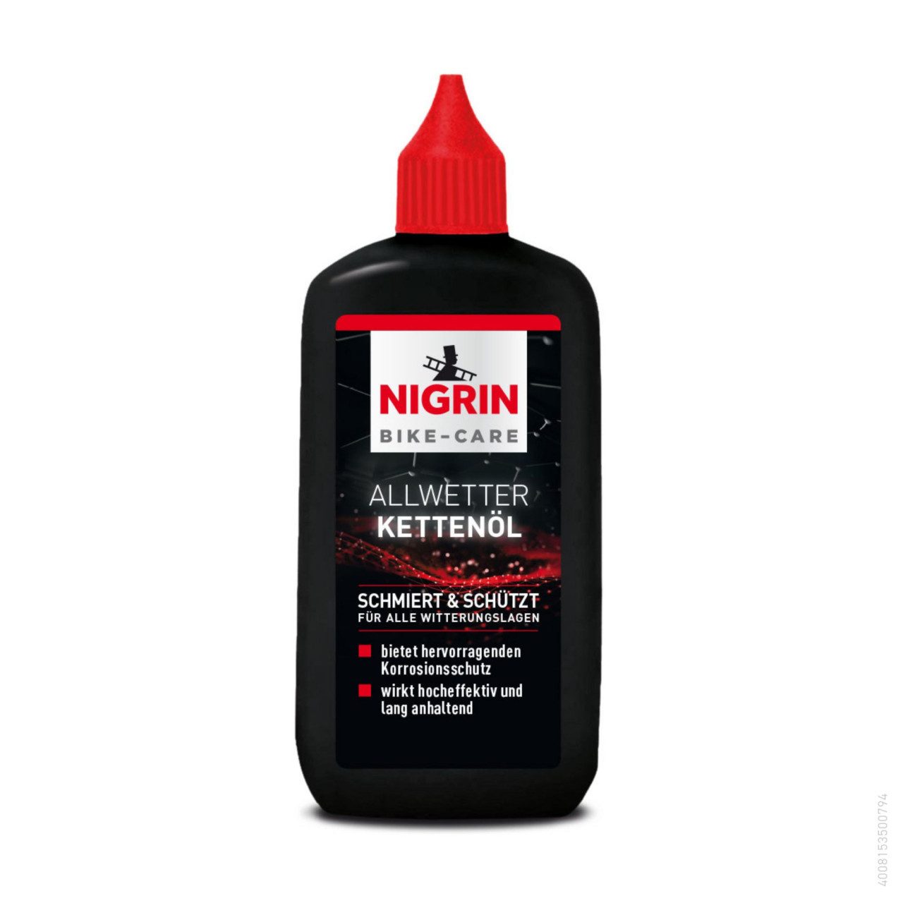 Nigrin Bike-Care Kettenöl für Fahrrad Allwetter Grundreiniger