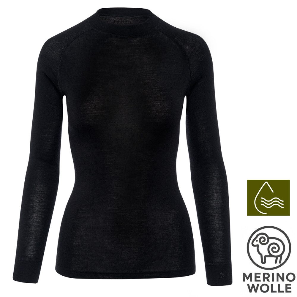 Termozeta Langarmshirt THERMOWAVE - Damen dickeres Merino Warm Long Sleeve günstig online kaufen
