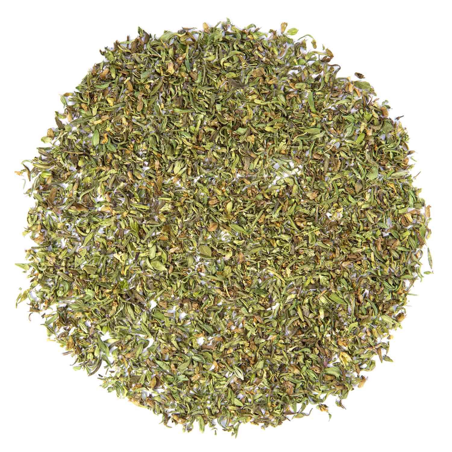 tea exclusive Tee Thymian Bergkräuter Wildsammlung BIO, 50g, würzig, wärmend, hocharomatisch.