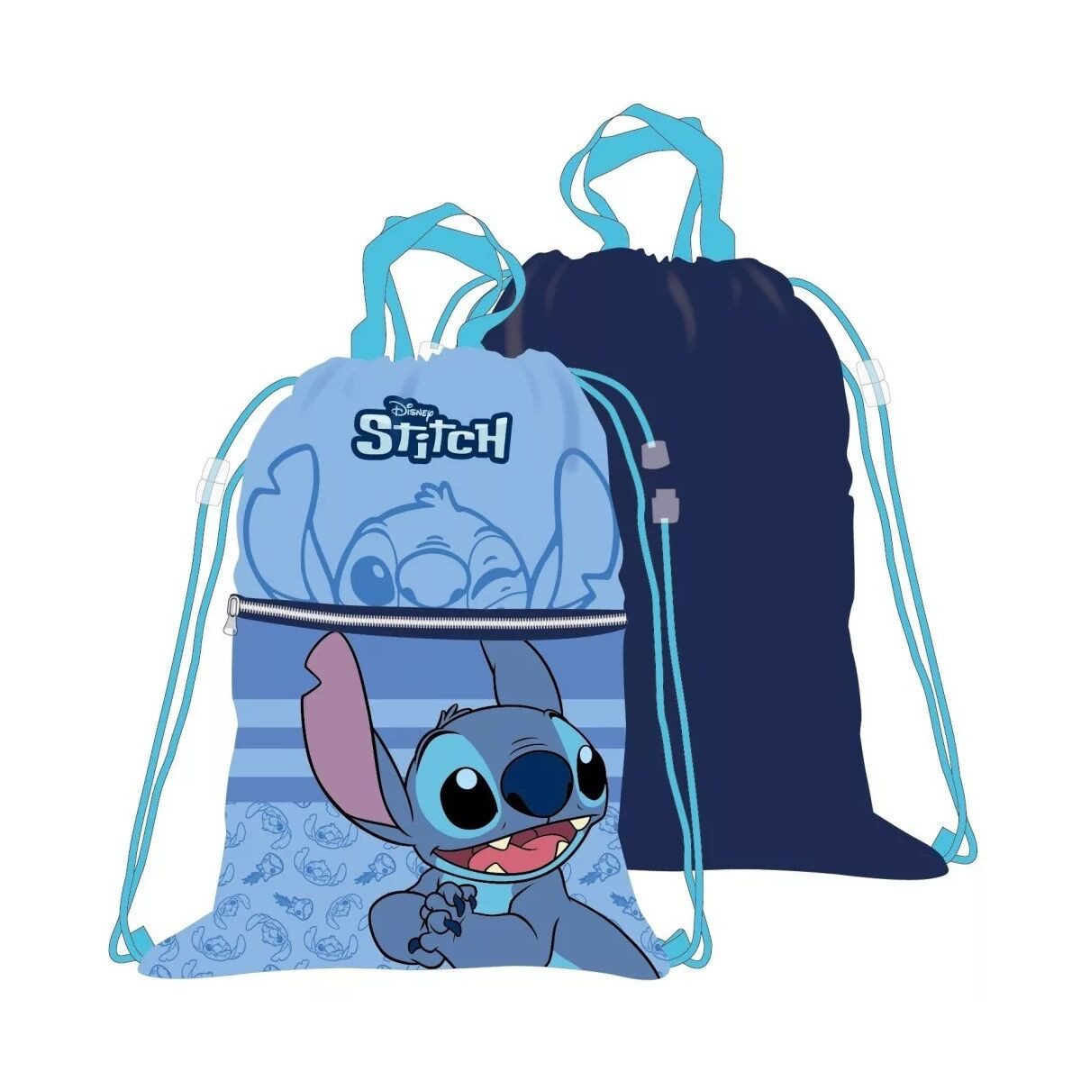Sporttasche Disney Lilo und Stitch Alien Deluxe Sporttasche, Turnbeutel