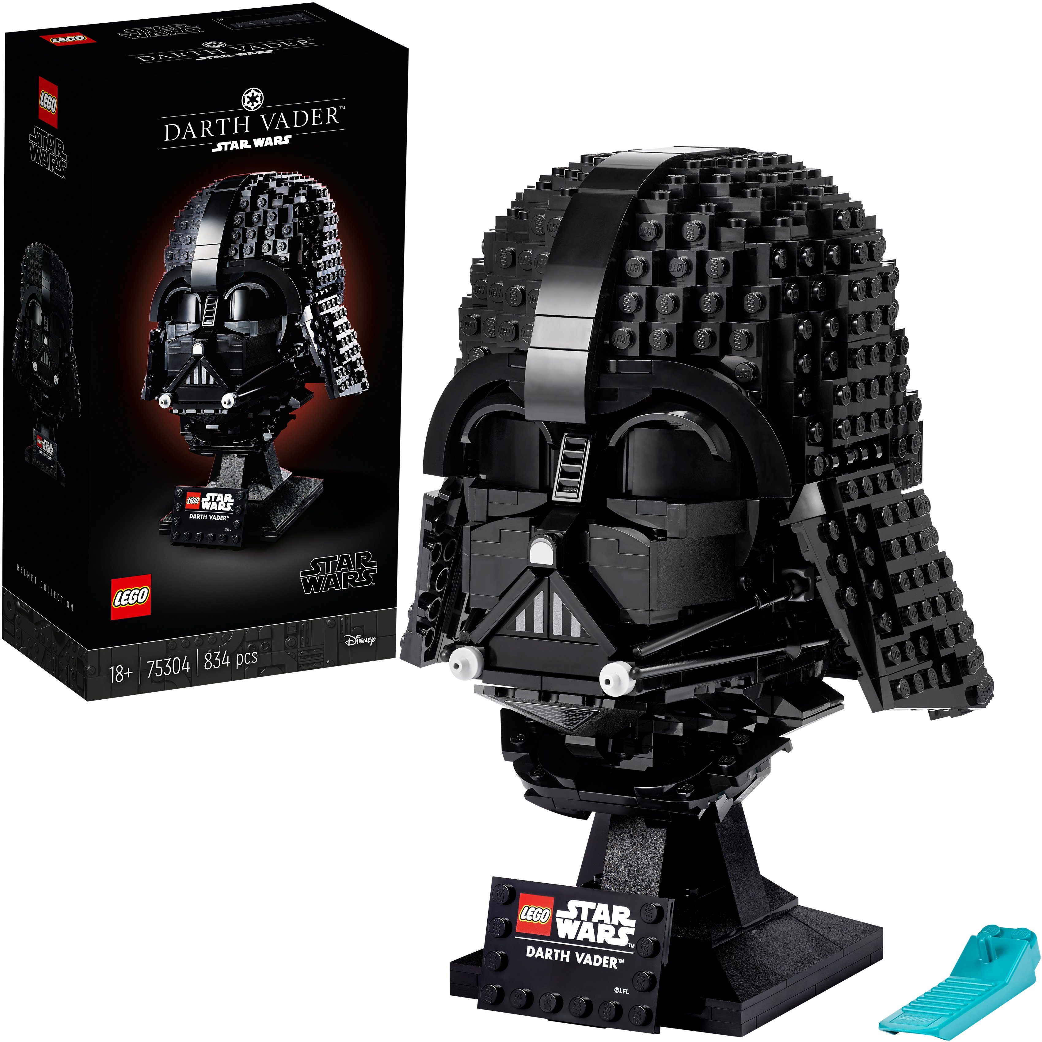 Image of 75304 Star Wars Darth Vader Helm, Konstruktionsspielzeug