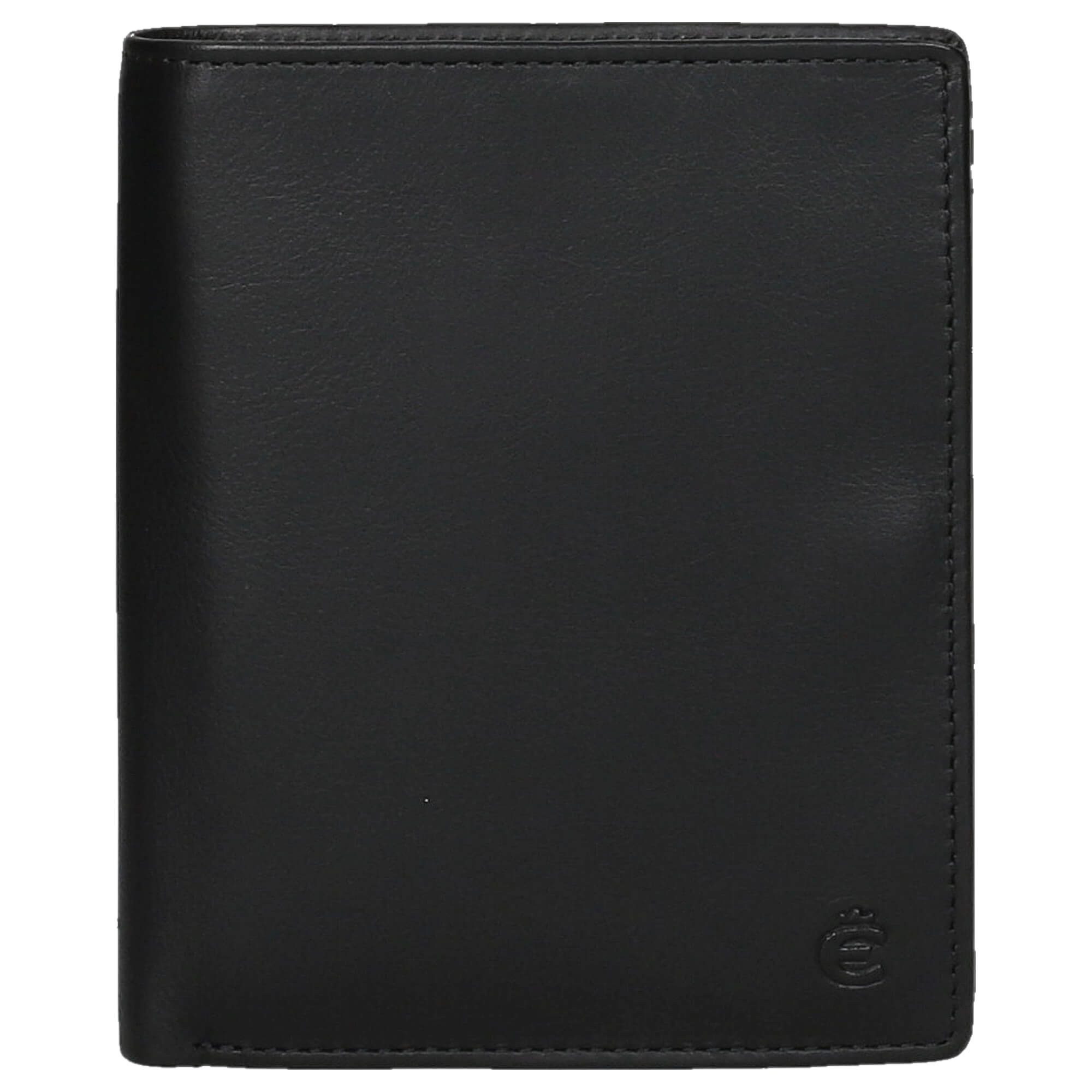 Esquire Geldbörse Logo - Geldbörse 12cc 12 cm RFID CARDSAFE (black)