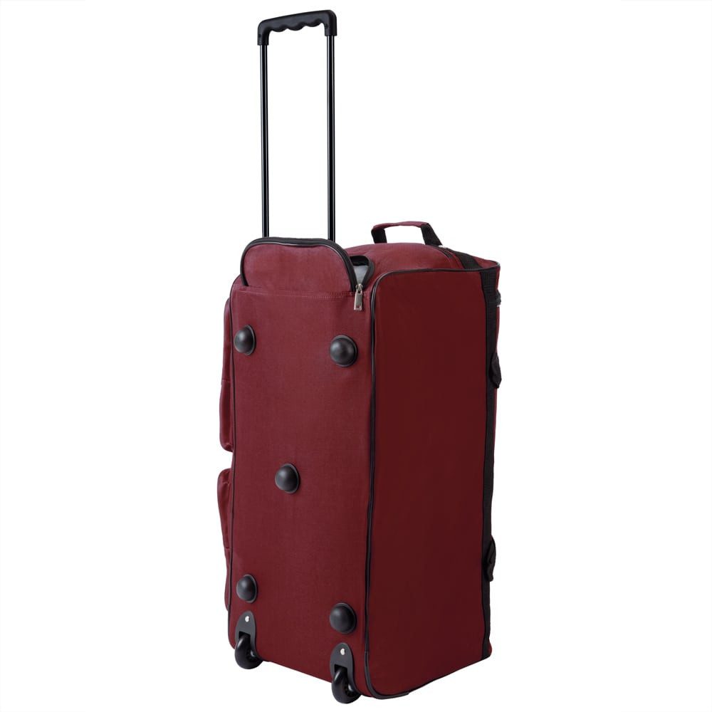 monzana Reisetasche (1-tlg), mit Rollen 85L Trolley Teleskopgriff Rot Groß günstig online kaufen