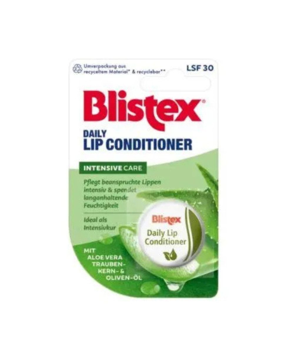Blistex Бальзам для губ BLISTEX Lip Conditioner Salbe Dose 7 ml, 1-tlg., Бальзам для губ mit Aloe-Vera, Traubenkern und Olivenöl