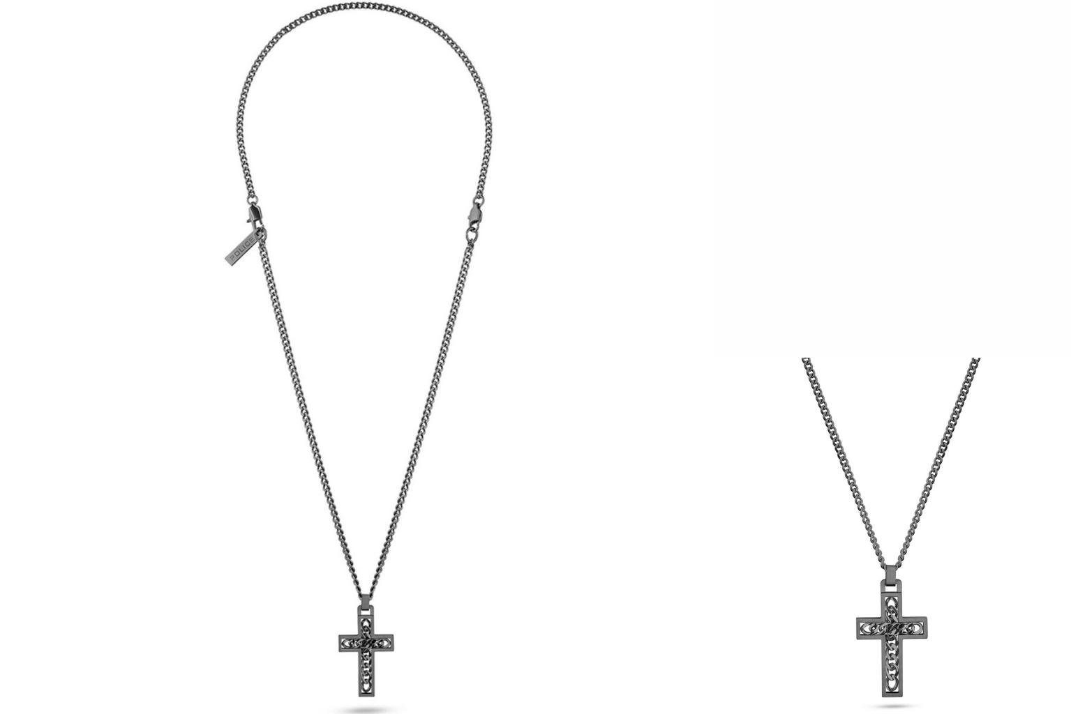 Police Edelstahlkette Police Herrenhalsb...