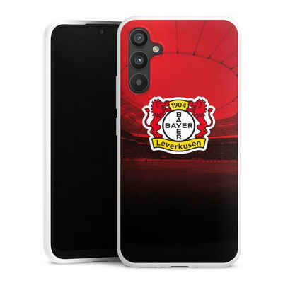 DeinDesign Handyhülle Bayer 04 Leverkusen Fußball Offizielles Lizenzprodukt, Samsung Galaxy A34 5G Silikon Hülle Bumper Case Handy Schutzhülle