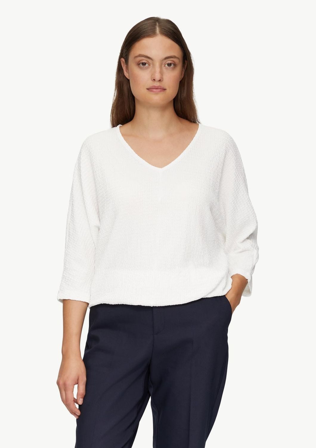 s.Oliver 3/4-Arm-Shirt mit Struktur günstig online kaufen