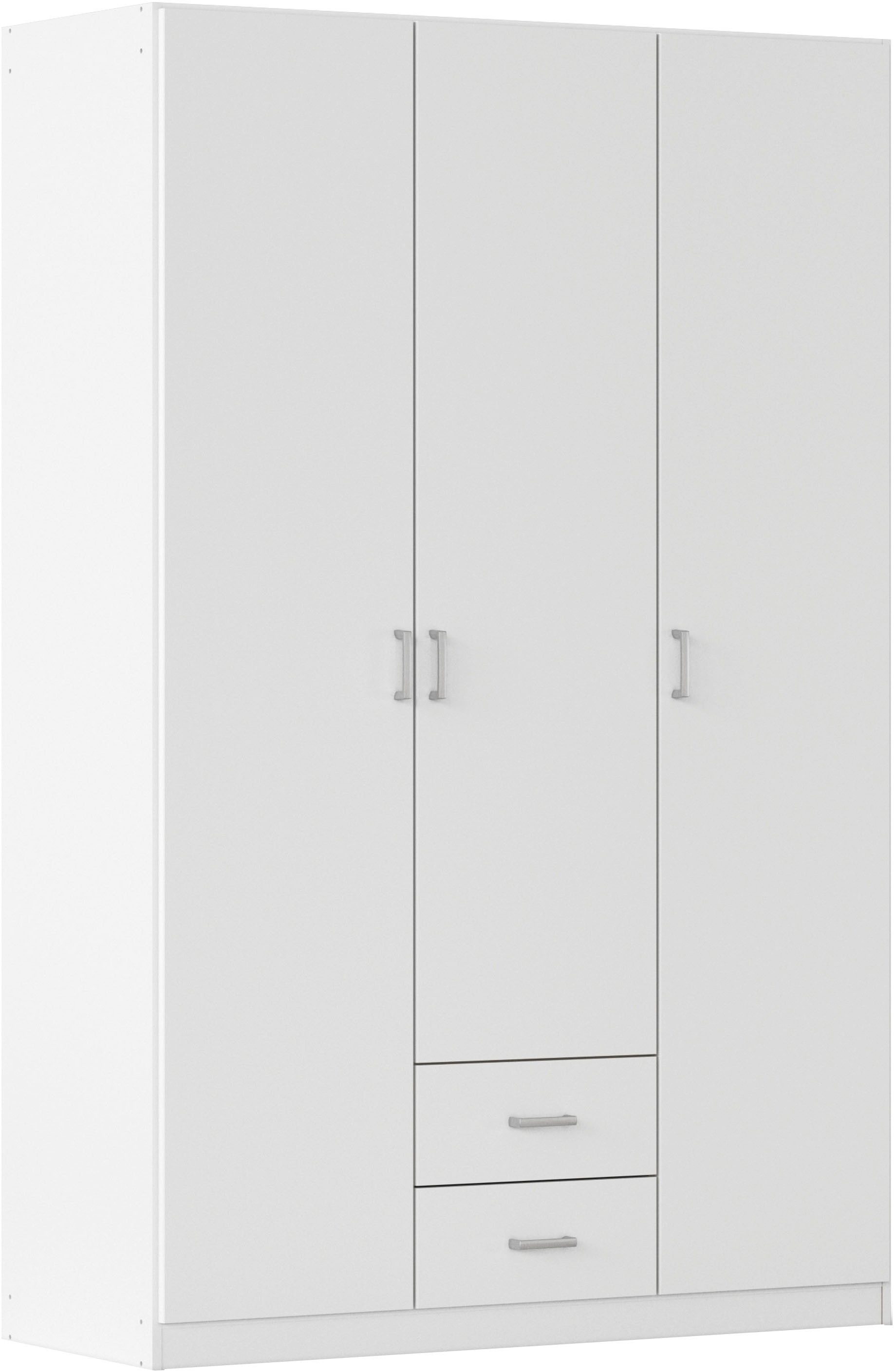 rauch Drehtürenschrank Kleiderschrank Garderobe GAMMA Breite 136 cm (in 3 Ausstattungen BASIC/CLASSIC/PREMIUM (inkl. SOFT-CLOSE-Funktion) mit Schubladen, versch – Bild 2 von 5