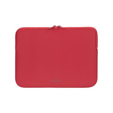 Tucano Laptop-Hülle Second Skin Elements, Neopren Schutzhülle, Rot 13 Zoll, MacBook Air 13 Zoll (2015-2017) / MacBook Pro 14 Zoll (2021-2023)