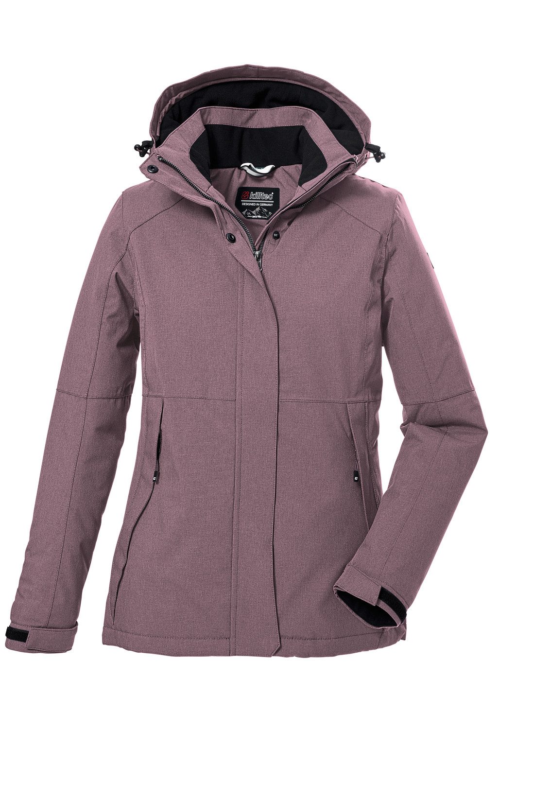 Killtec Funktionsjacke KOW 37 WMN JCKT CS Outdoorjacke, Wanderjacke abnehmbare Kapuze