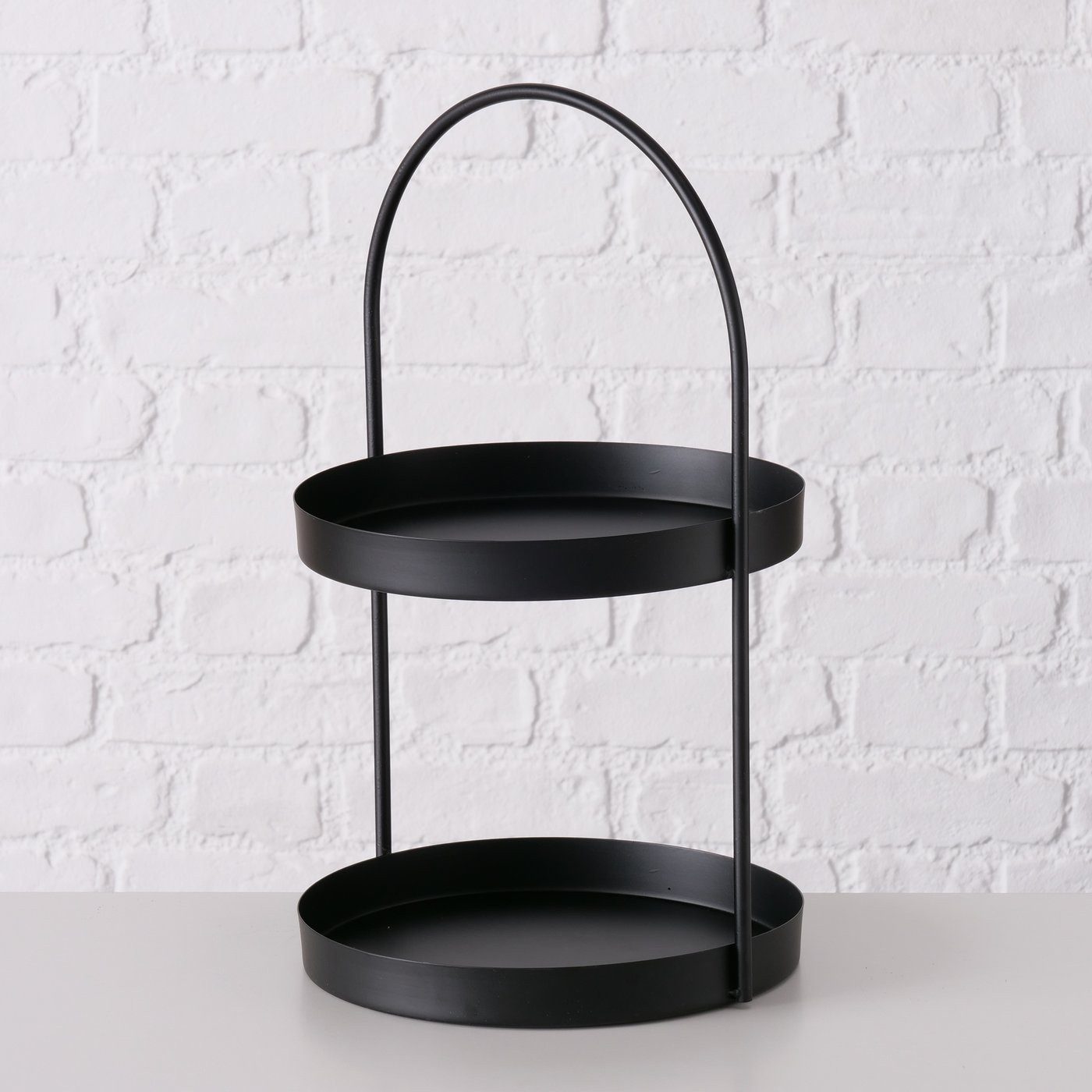 BOLTZE GRUPPE GmbH Servierständer Etagere aus Metall JOKO, H. 44 cm, Metall, (einzeln, einzeln)