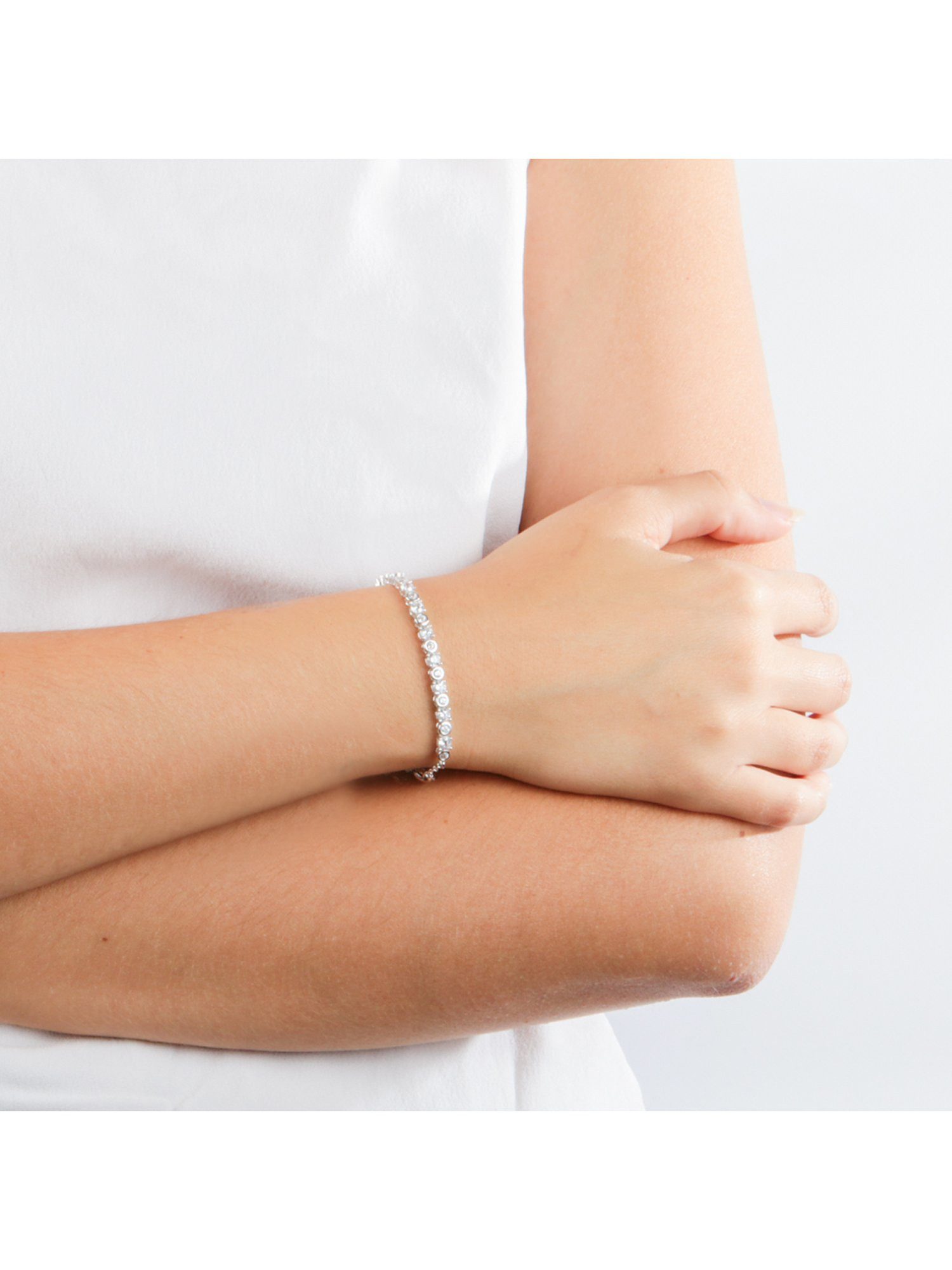 CHRIST Silberarmband, Modern