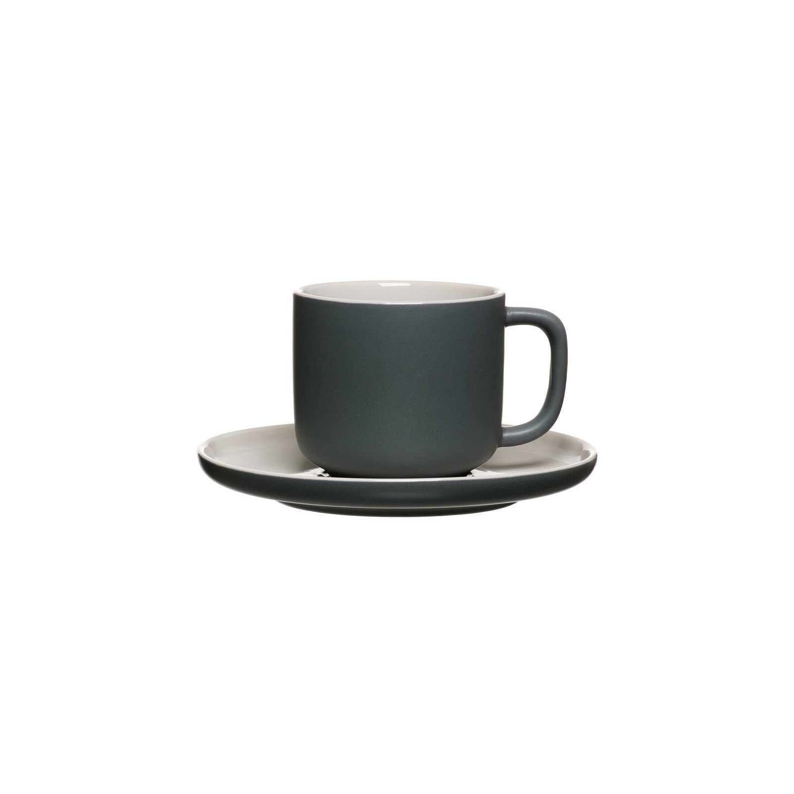 Grau 240 Breker & Keramik Kaffeetasse Ritzenhoff ml, Jasper Untertasse Tasse mit