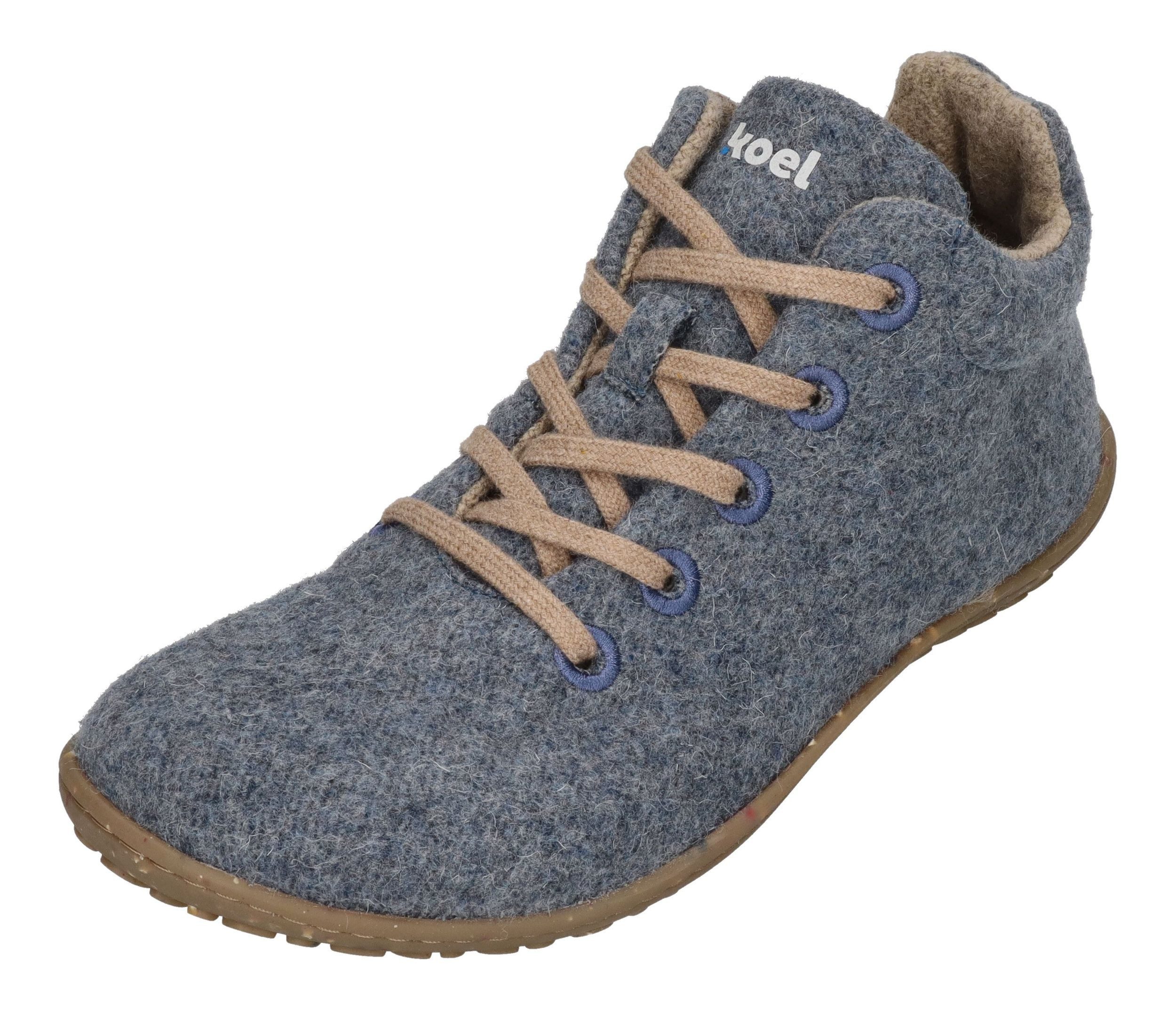 KOEL INA ECO MERINO Barfußschuh Jeans