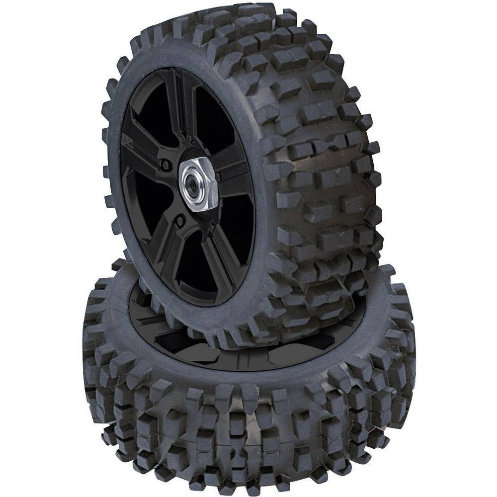 Modellauto 1:8 Kompletträder Buggy Competition Dirt